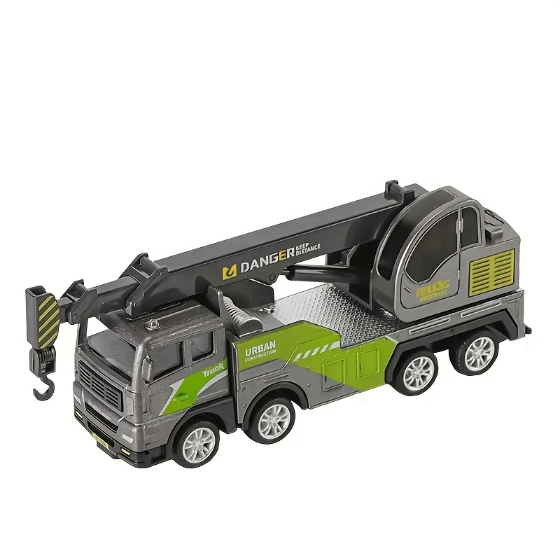 Heavy Duty Crane Trailer Rescue Vehicle Toy